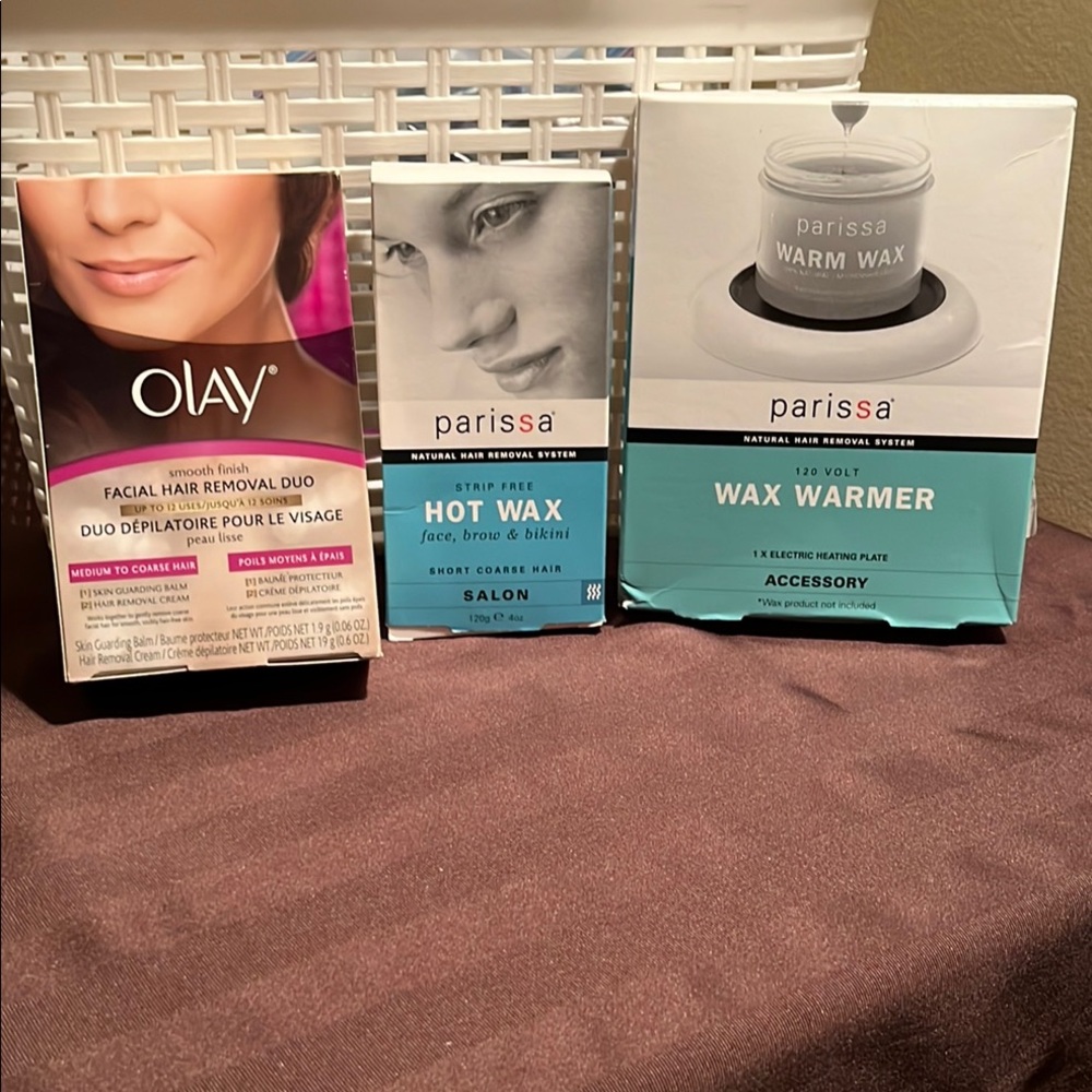 Parissa Wax Warmer and Hair Removal Set